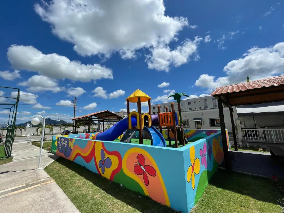 Lindo Apartamento Com Lazer De Clube Rio das Ostras Bagian luar foto